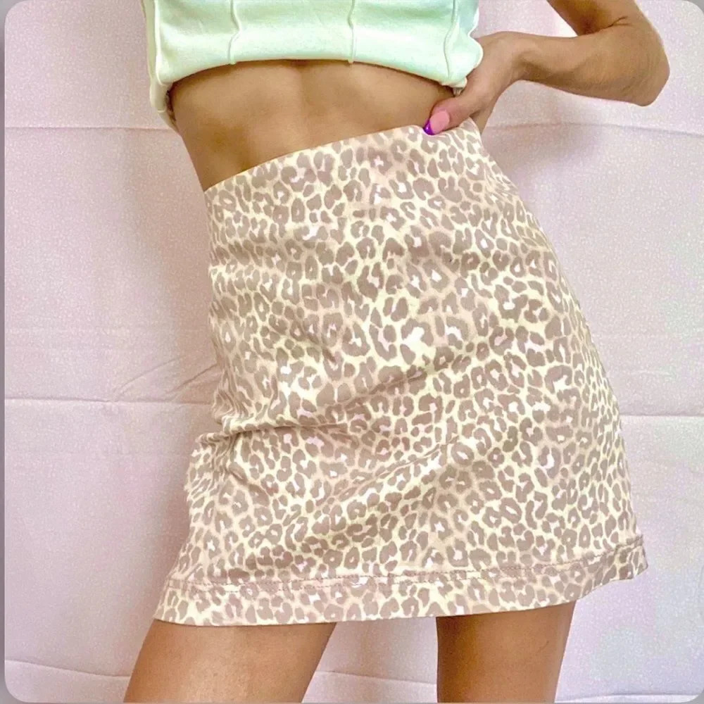 Cheetah Wild Fable skirt 